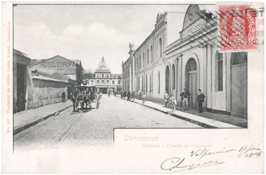 1906 Estación y Hotel Europa